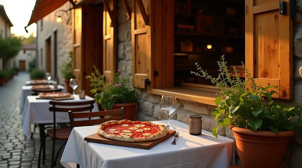 Savourez des pizzas artisanales au kiosque à Herbignac